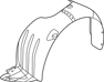Fender Liner F,L - 868113X700