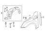 Guard Assembly-Front Wheel - 868114U500