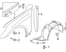 Front Wheel Guard Assembly, Left - 86811B1000