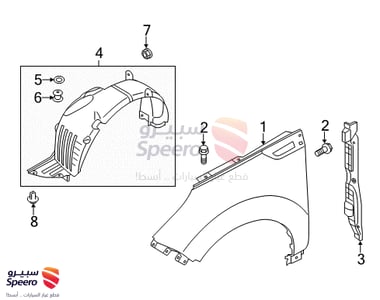 Fender Liner F,L - 86811B2100