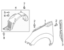 Fender Liner F,L - 86811B2100