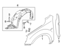 Guard Assembly-Front Wheel - 86811F6000
