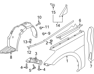 Fender Liner F,R - 868123V500