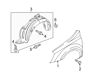 Guard Assembly-Front Wheel - 868124D002