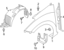 Fender Liner F,R - 86812A5000