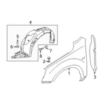 صورة Guard Assembly-Front Wheel