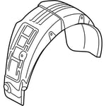 صورة Rear Wheel Guard Assembly, Left