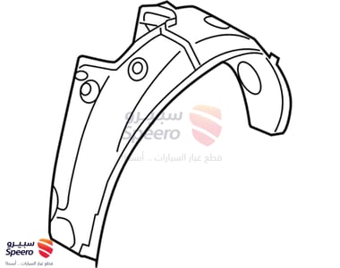 بطانة رفرف خلفي يمين كيا كادينزا 2019-2000