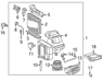 MOTOR SUB-ASSY, BLOWER W/FAN - 8710352060