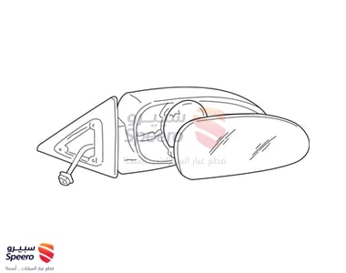 Mirror Assembly-Outside Rear - 876103C020