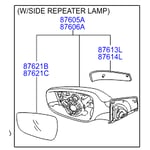 صورة Side mirror L