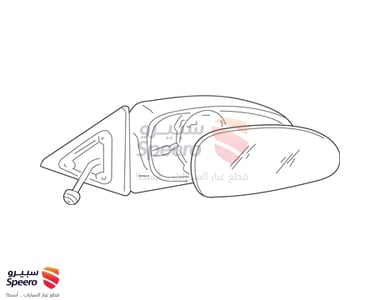 مراية جانبية يمين - 876203F660