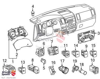 زجاج مراية جانبية يمين - 879100C221