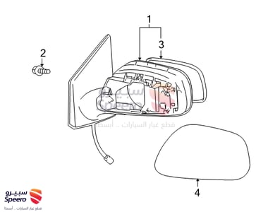 غطاء مراية جانبية يسار - 8794533010B3