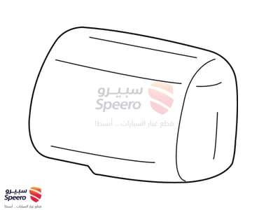 غطاء مراية جانبية يسار - 8794552060D0