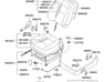SWITCH ASSY-POWER FR SEAT LH - 881993E420