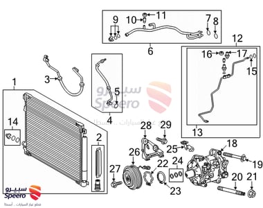 Compressor Assembly, W/MOTER - 8837033040