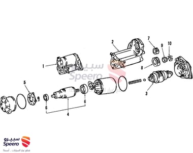 CORD SET, COIL & SPARK, W/RESISTIVE - 9091922319