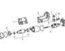 CORD SET, COIL & SPARK, W/RESISTIVE - 9091922319