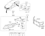 HOLDER ASSY-FRONT T/SIG LAMP - 921612T000