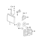 صورة Left Radiator Fan