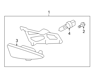 Front Driver Side Fog Light Assembly - 922012H000