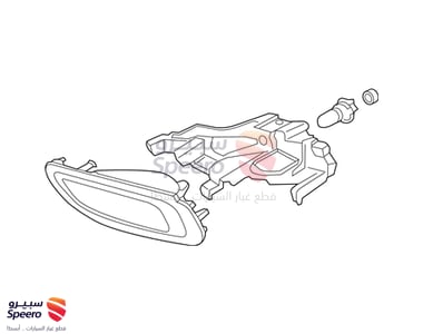 Fog light LED L - 922013V010