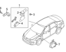 Front Fog Lamp Assembly, Left - 92201D4600