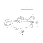 صورة Front Passenger Side Fog Light Assembly