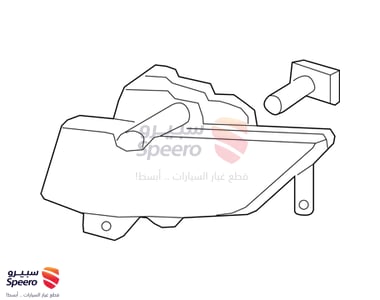 كشاف ضباب امامي يمين - 922023K000