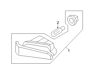 Front Passenger Side Fog Light Assembly - 922023L100
