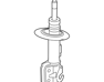 Front Right Shock Absorber - 92223608