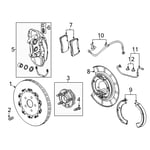 Front Brake Pad Kit 92230269