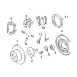 صورة طقم فحمات فرامل امامية