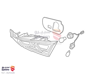اسطب شنطة خلفي يسار - 92403F2000