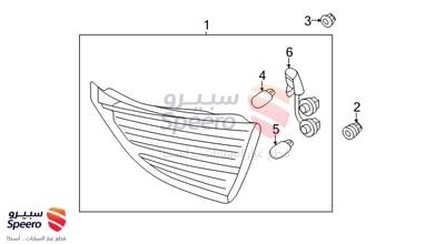 اسطب شنطة خلفي يمين