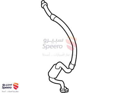 Cold AC Hose - 924806FK1A