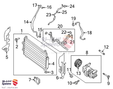 كلتش كمبروسر - 92660JP00B