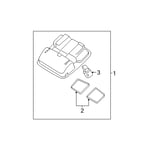 صورة Overhead Console Lamp Assembly
