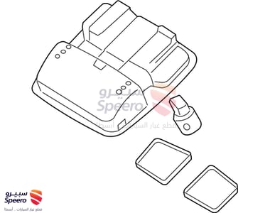 Overhead Console Lamp Assembly - 928001E200QS