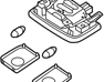 Overhead Console Lamp Assembly - 928001R000V2