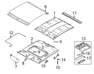 Overhead Console Lamp Assembly - 928002C500QS