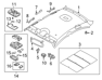 Lamp Assembly-OVERHEADEAD Console - 928002T000UP