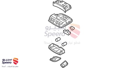 ديكور لمبة سقف أمامي