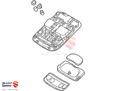 ديكور لمبة سقف أمامي - 928104D000TW