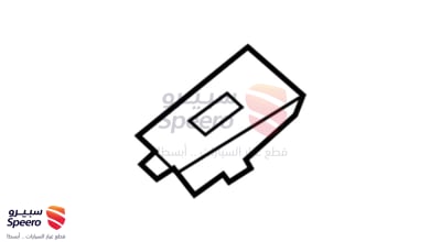 زر تحكم زجاج خلفي يمين