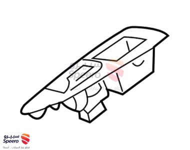 زر تحكم زجاج خلفي يمين - 935802G500D1