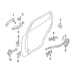 صورة Rear Power Window Sub Switch Assembly, Right