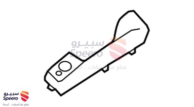 زر تحكم زجاج خلفي يسار