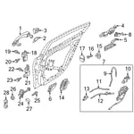 صورة Rear Power Window Sub Right Switch Assembly
